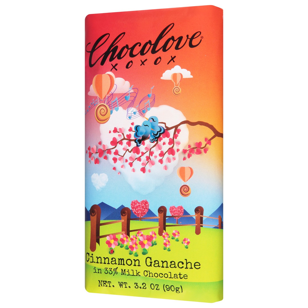 slide 14 of 14, Chocolove Cinnamon Ganache Milk Chocolate Bar, 