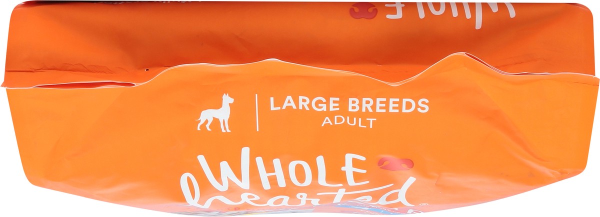 slide 3 of 15, WholeHearted Grain Free Large Breed Chicken and Pea Recipe Adult Dry Dog Food, 40 lb