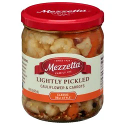 Mezzetta Lightly Pickled Classic Deli Style Cauliflower & Carrots 16 fl oz