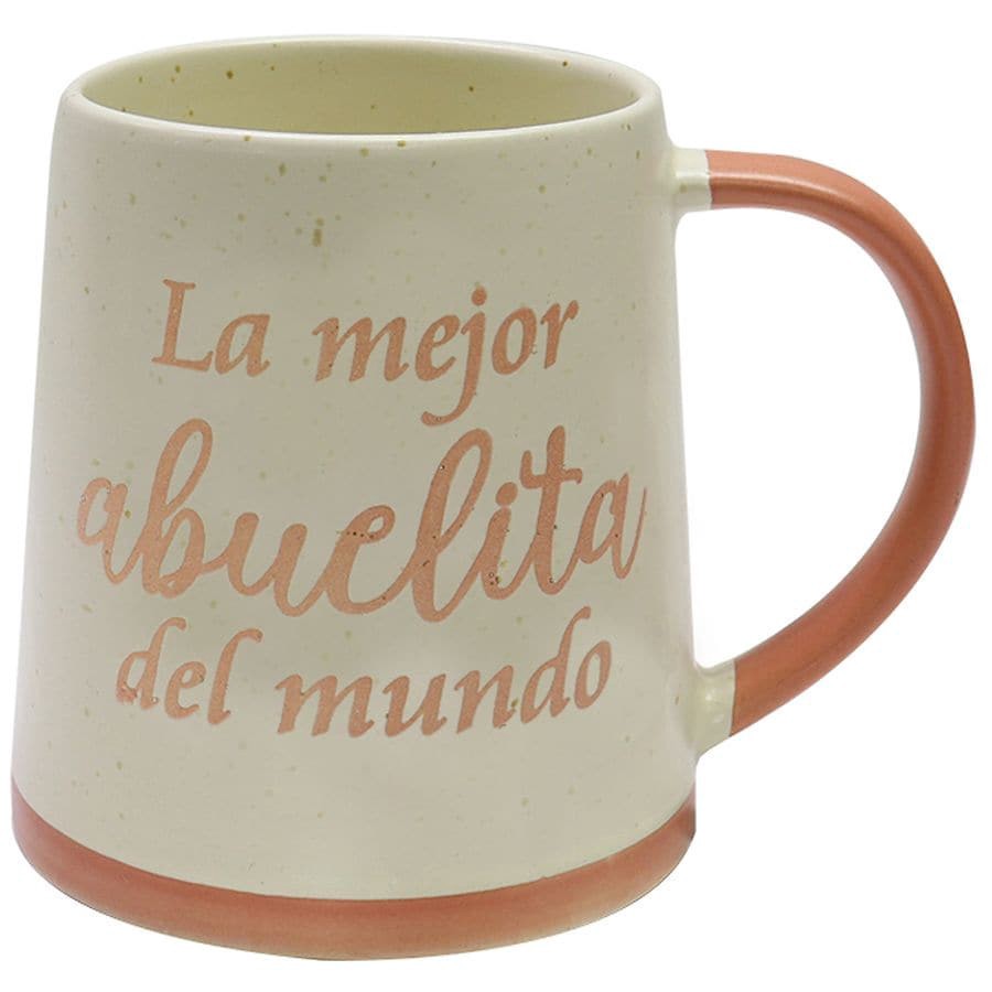 slide 1 of 1, Modern Expressions "La Mejor Abuelita del Mundo" Ceramic Mug, 1 ct