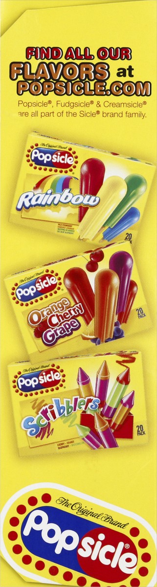 slide 4 of 6, Popsicle Ice Pops Firecracker Ice Pop, 12 count, 12 ct