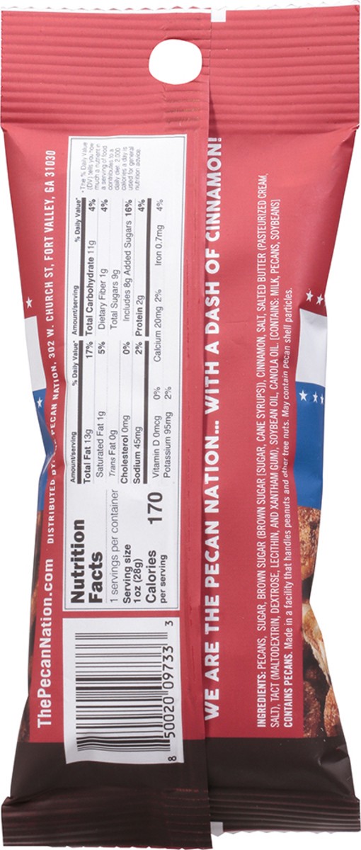 slide 5 of 11, Pecan Nation Cinnamon Snacking Pecan Pieces, 1 ct
