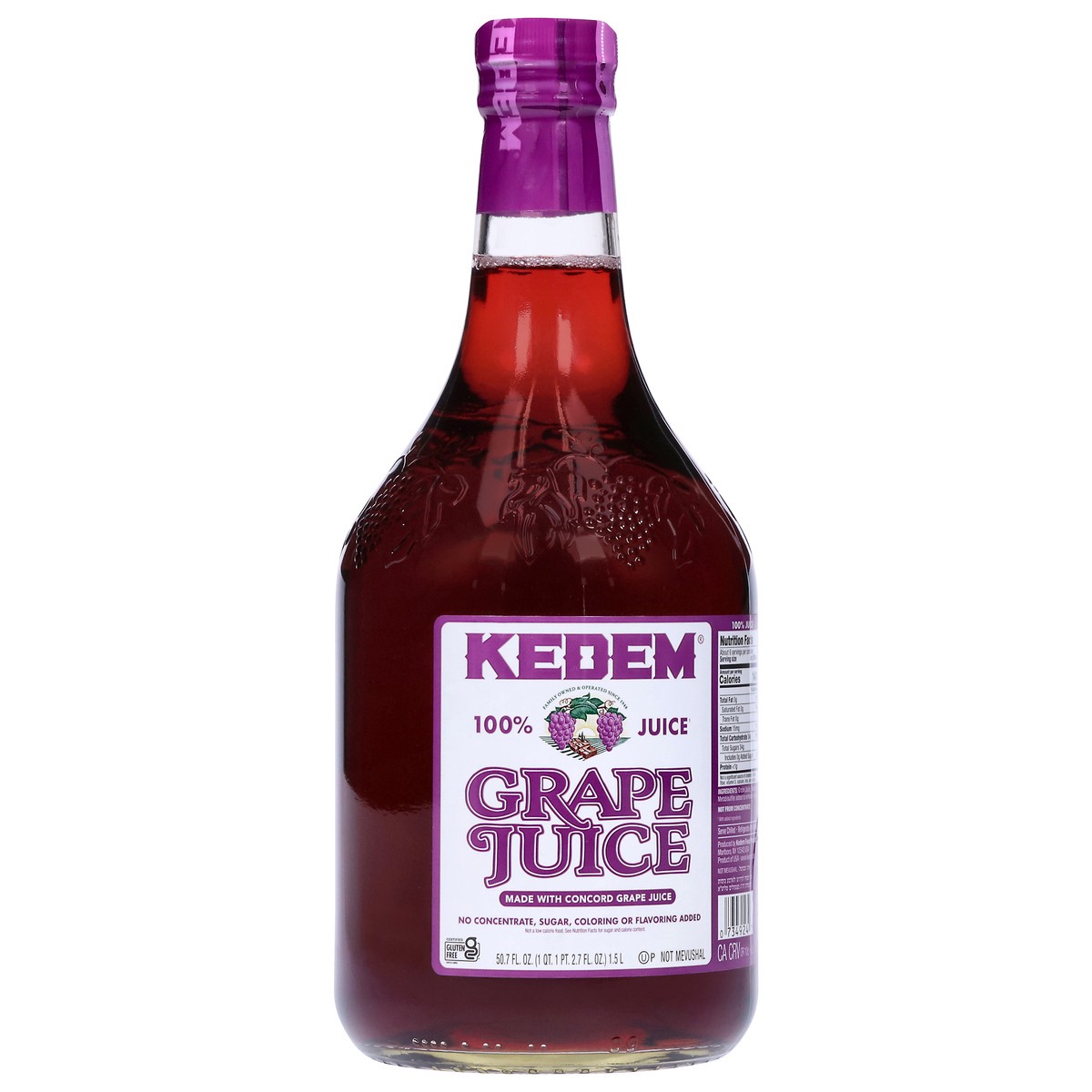 slide 2 of 9, Kedem Concord Grape Juice 100%, 1.5 liter