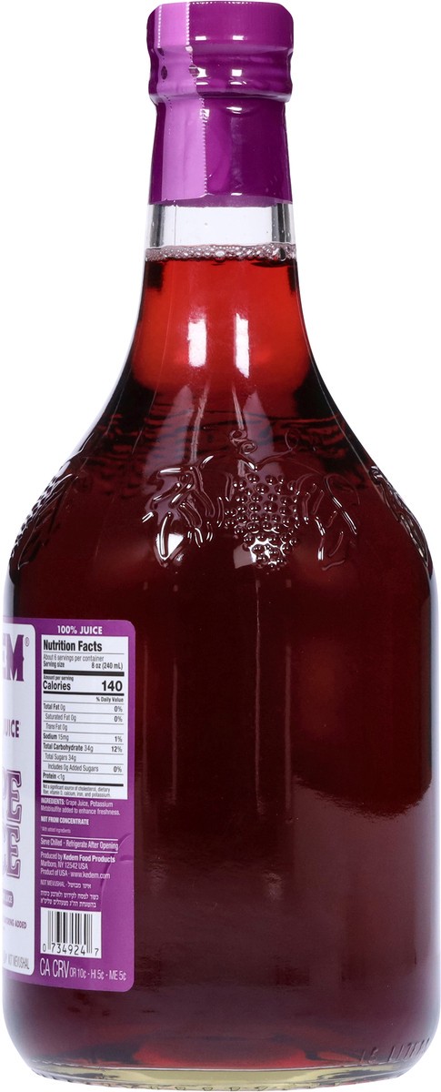 slide 8 of 9, Kedem Concord Grape Juice 100%, 1.5 liter