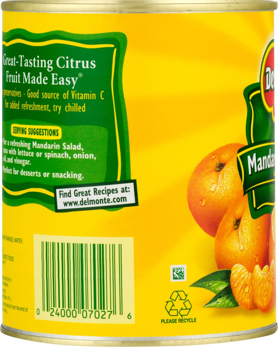 slide 7 of 9, Del Monte Mandarin Oranges 29 oz, 29 oz