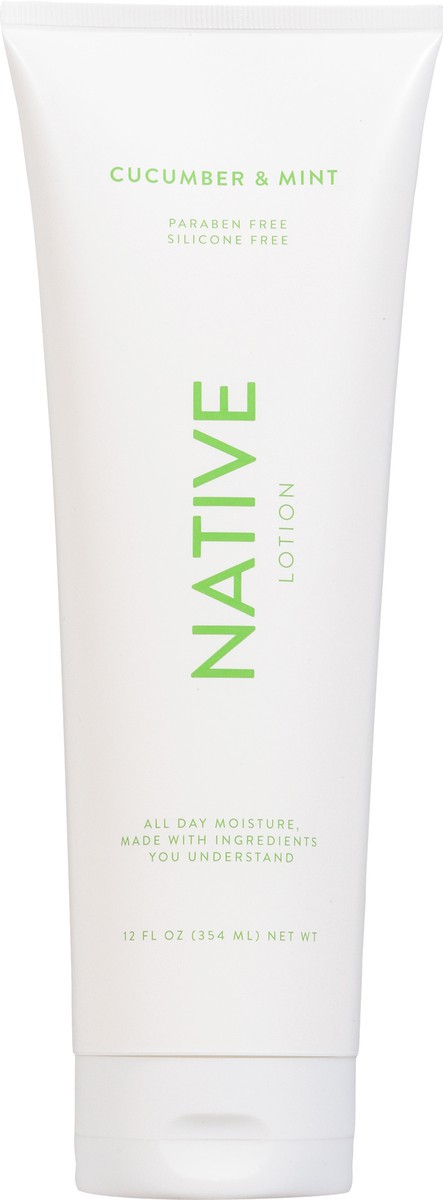 slide 9 of 9, Native Cucumber Mint Hand And Body Lotion, 12 oz