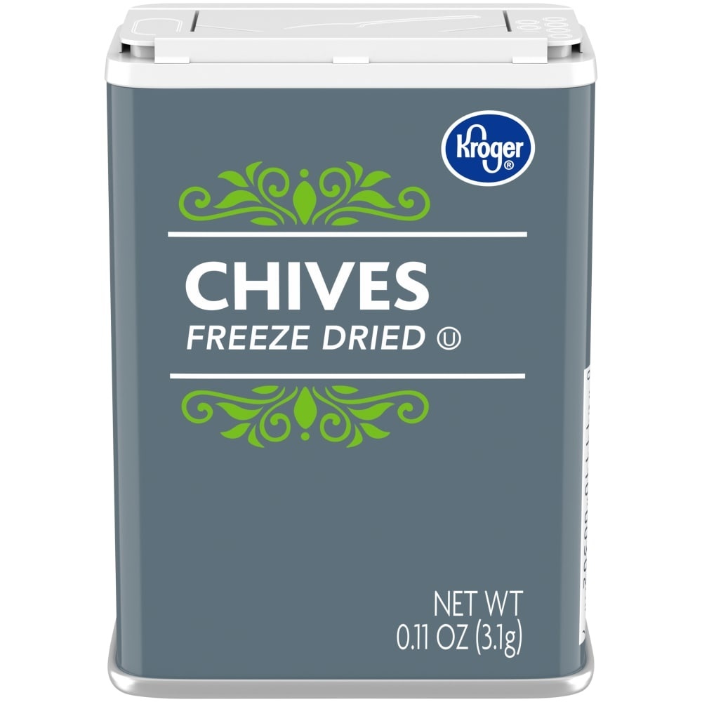 slide 1 of 1, Kroger Freeze Dried Chives, 0.11 oz