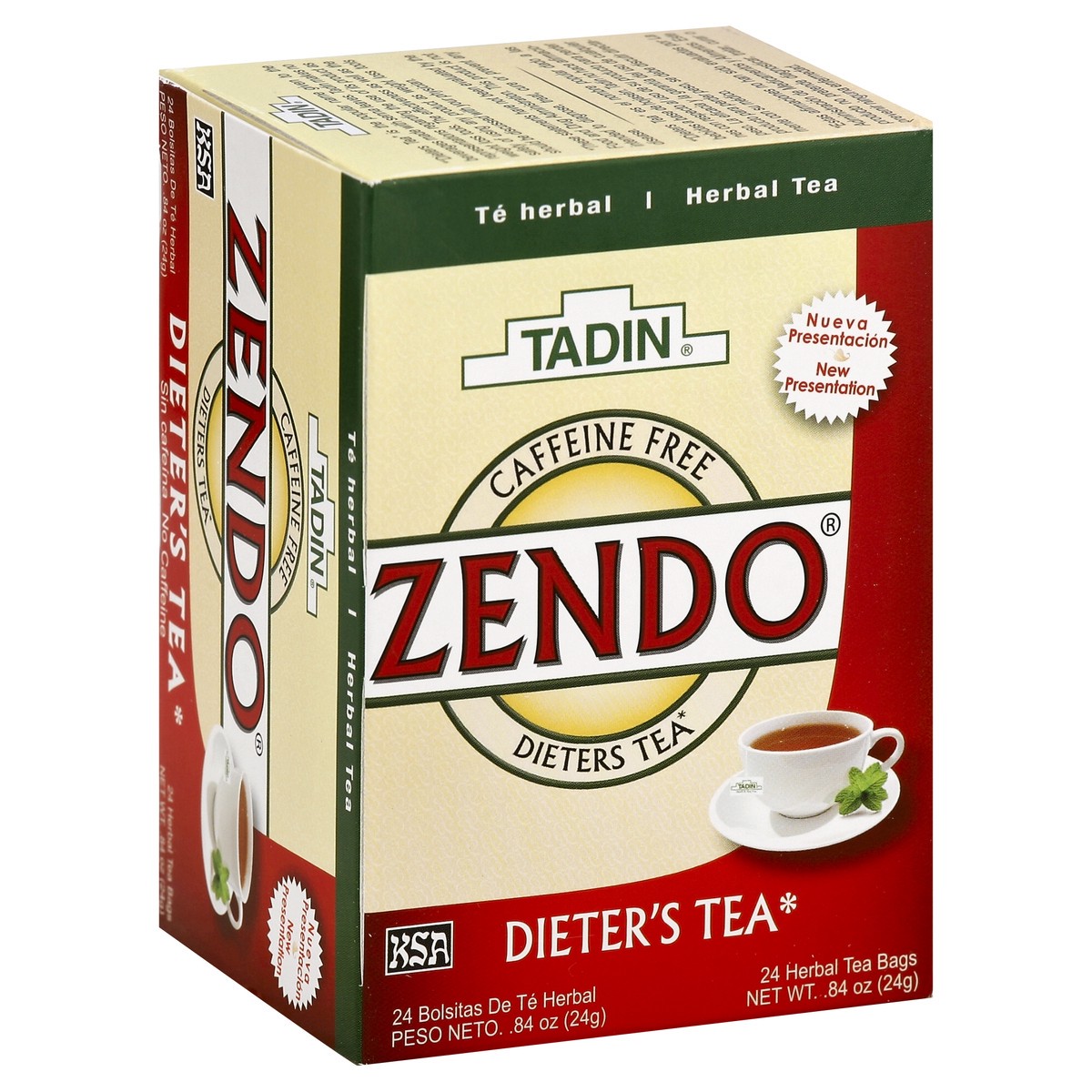 slide 4 of 5, Tadin Zendo Diet Tea Bags - 25 ct, 25 ct