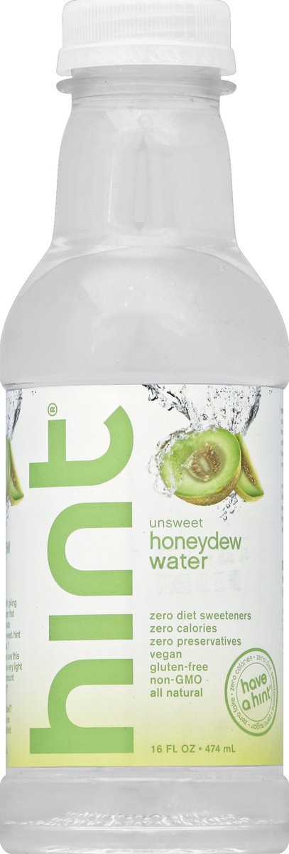 slide 4 of 4, hint Honeydew Hibiscus Flavored Water - 16 fl oz, 16 fl oz