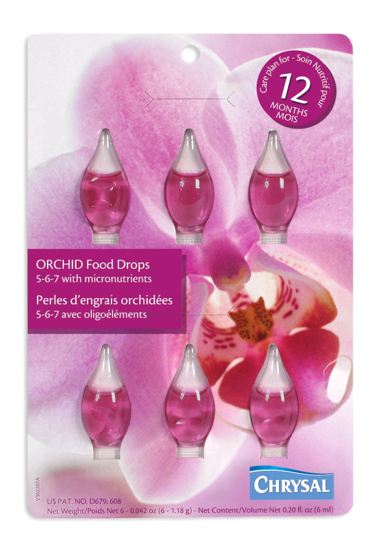 slide 1 of 1, Chrysal Usa - Chrysal Orchid Drops, 1 ct
