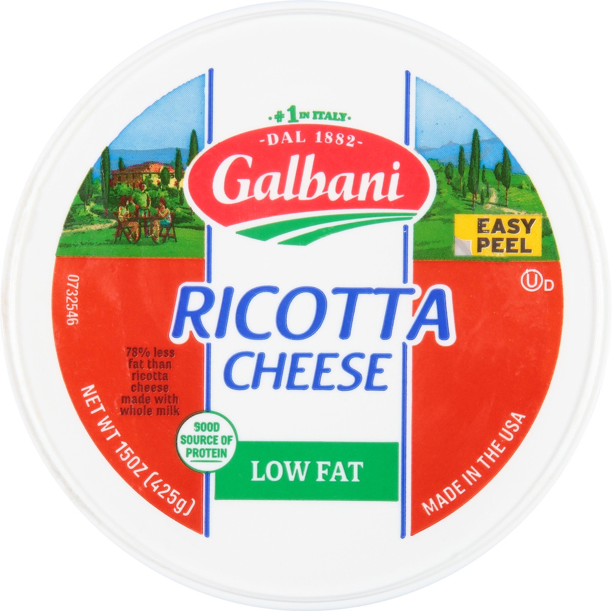 slide 2 of 12, Galbani Low Fat Ricotta Cheese 15 oz, 15 oz