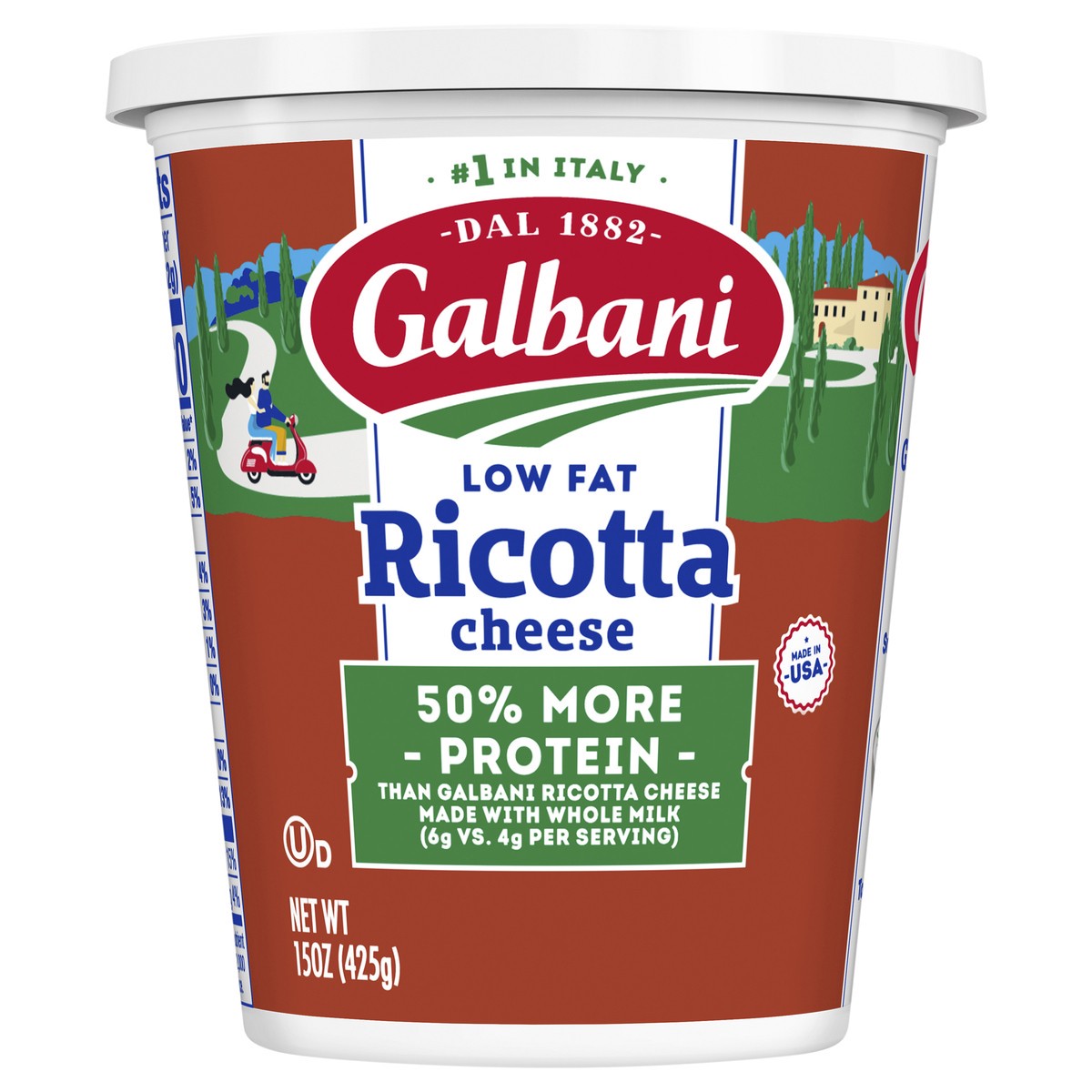 slide 1 of 12, Galbani Low Fat Ricotta Cheese 15 oz, 15 oz
