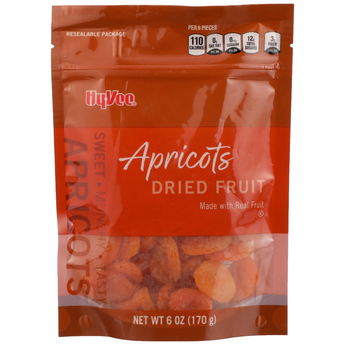 slide 5 of 8, Hy-vee Apricots Dried Fruit, 6 oz