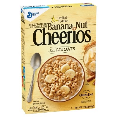 slide 1 of 6, Cheerios Banana Nut Breakfast Cereal - General Mills, 12 oz