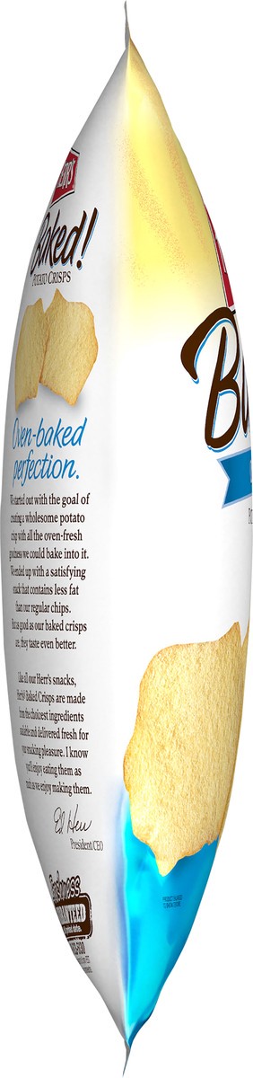 slide 2 of 7, Herr's Baked! Gluten Free Original Potato Crisps 8 oz Bag, 8 oz