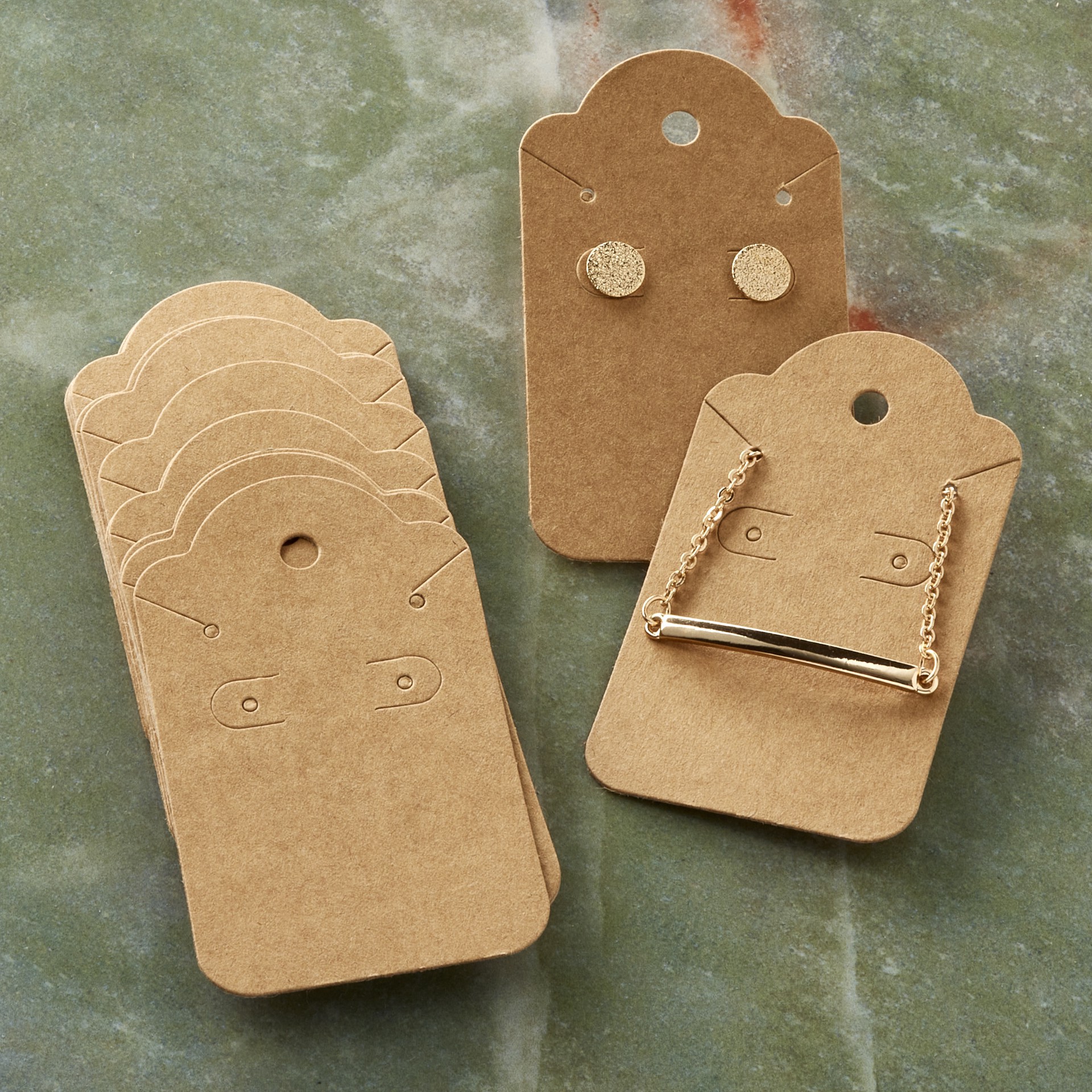 slide 3 of 3, Necklace & Earring Cards By Bead Landing, 1.75 in x 3 in