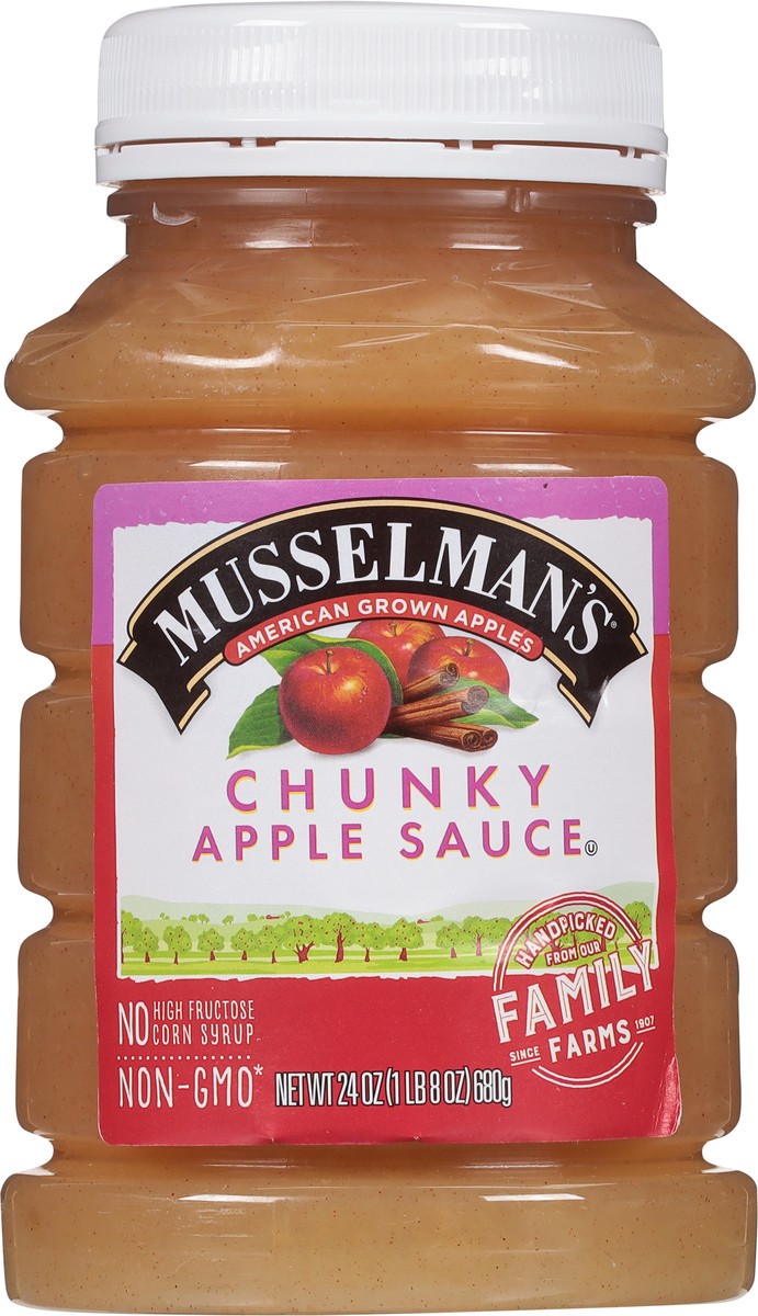 slide 10 of 13, Musselman's Chunky Applesauce, 24 oz