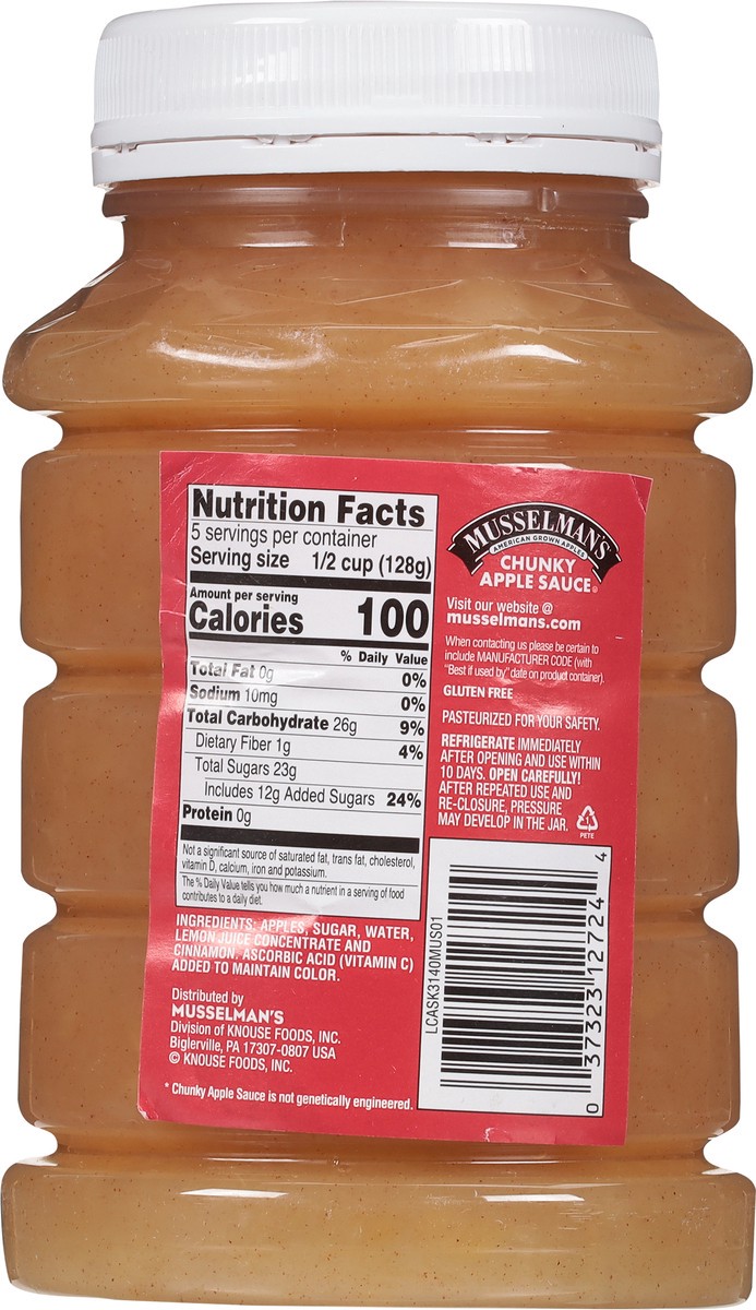 slide 7 of 13, Musselman's Chunky Applesauce, 24 oz