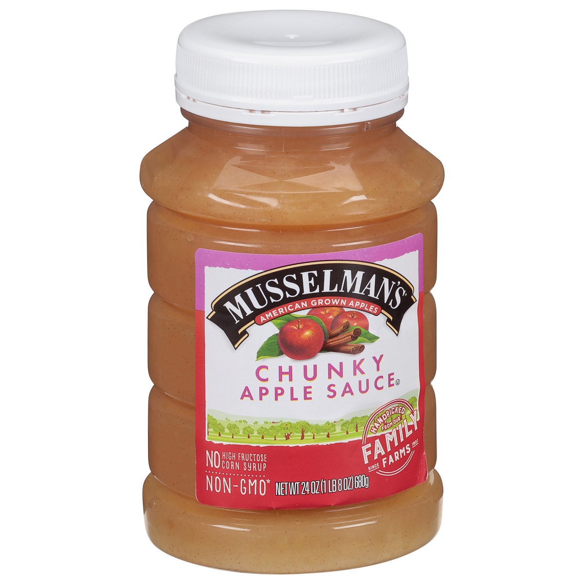 slide 11 of 13, Musselman's Chunky Applesauce, 24 oz