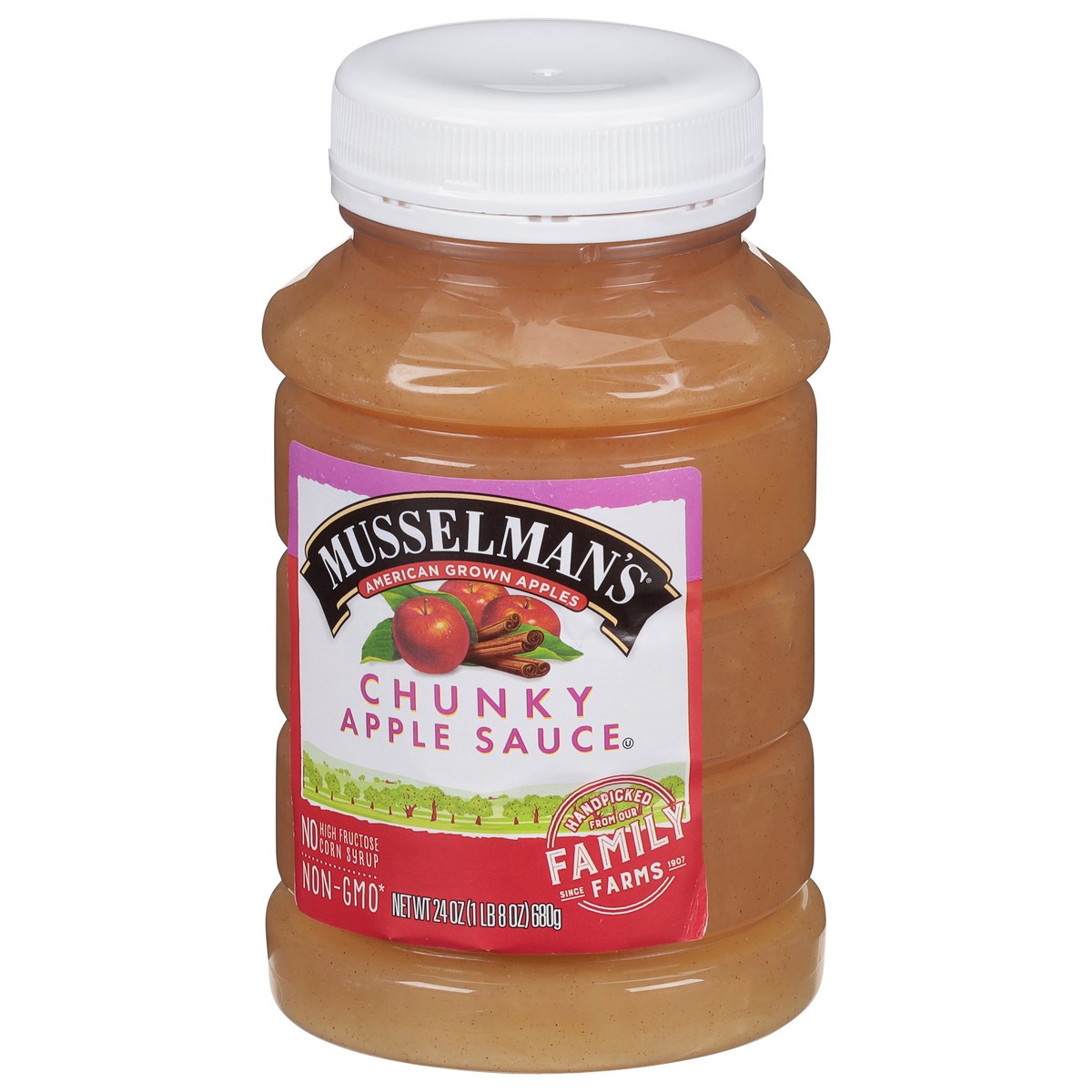 slide 3 of 13, Musselman's Chunky Applesauce, 24 oz