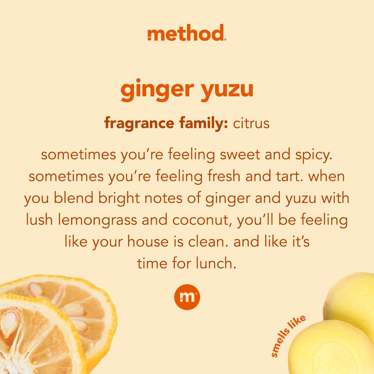 slide 3 of 7, method Ginger Yuzu All Purpose Cleaner Spray, 28 fl oz