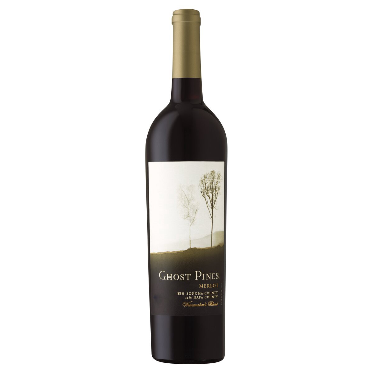 slide 1 of 1, Ghost Pines Red Wine, 750 ml