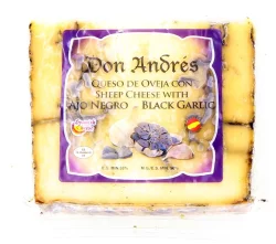 Don Vicente Don Andres Sheep Cheese With Black Garlic - 7 oz