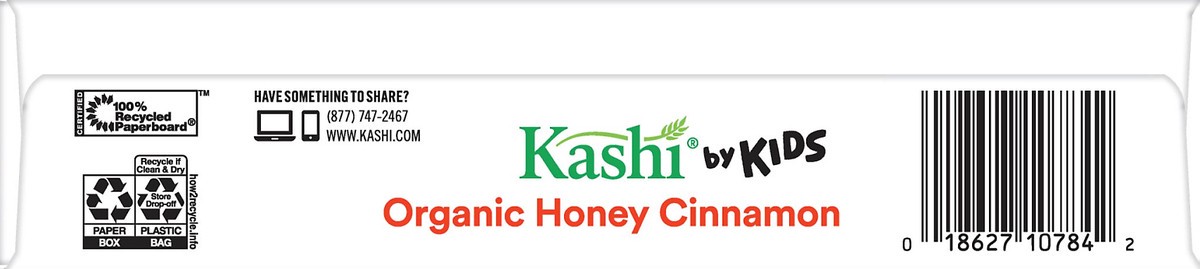slide 2 of 7, Kashi by Kids Organic Honey Cinnamon Cereal 10.8 oz, 10.8 oz