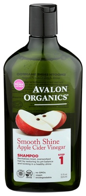 slide 1 of 1, Avalon Organics Apple Cider Vinegar Shampoo, 11 oz