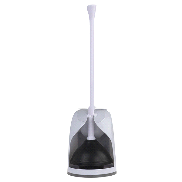 slide 2 of 5, Casabella Wayclean Combo Bowl Brush/Plunger, 1 ct