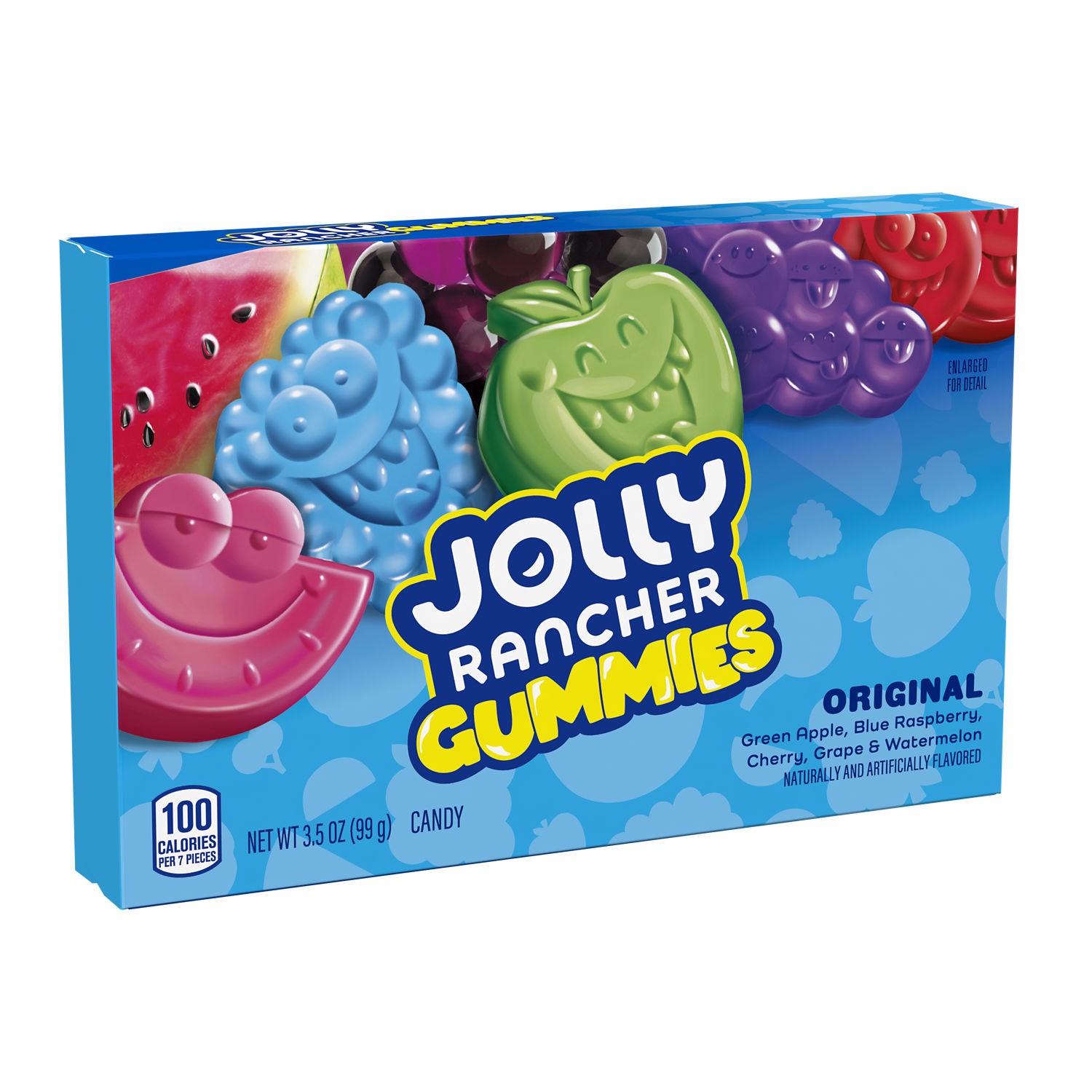 slide 1 of 4, JOLLY RANCHER Gummies Original Fruit Flavored Candy Box, 3.5 oz, 3.5 oz