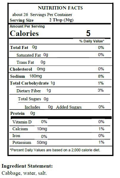 slide 2 of 2, Silver Floss Shredded Kraut 27 oz, 27 oz