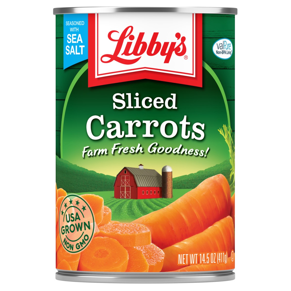 slide 2 of 2, Libby's Carrots, 14.5 oz