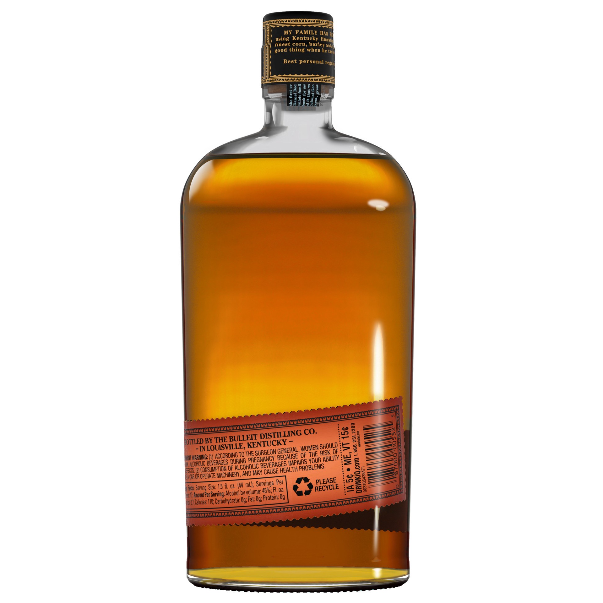 slide 4 of 4, Bulleit Bourbon Whiskey, 750 mL, 750 ml