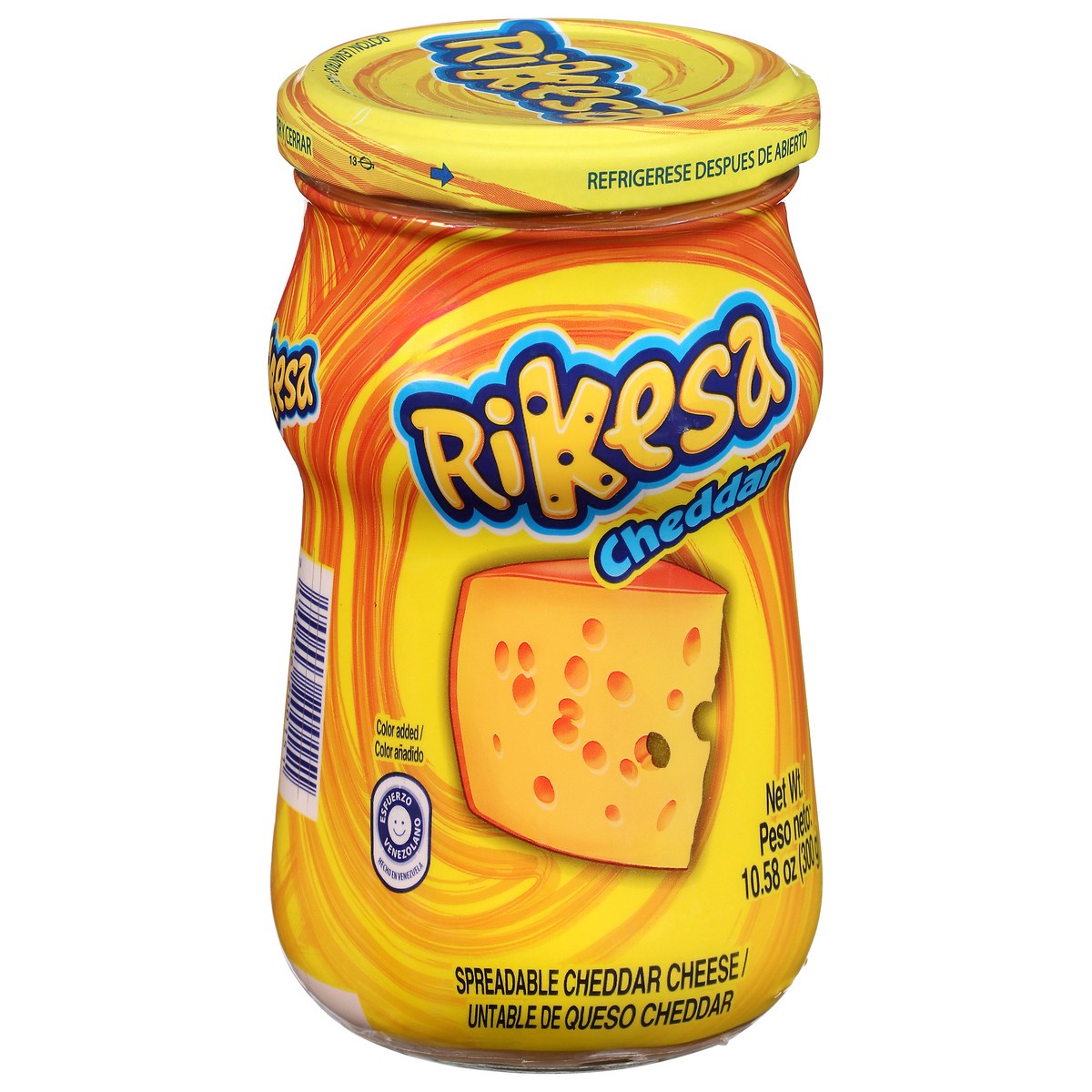 slide 4 of 4, Rikesa Cheddar Spread, 1 ct