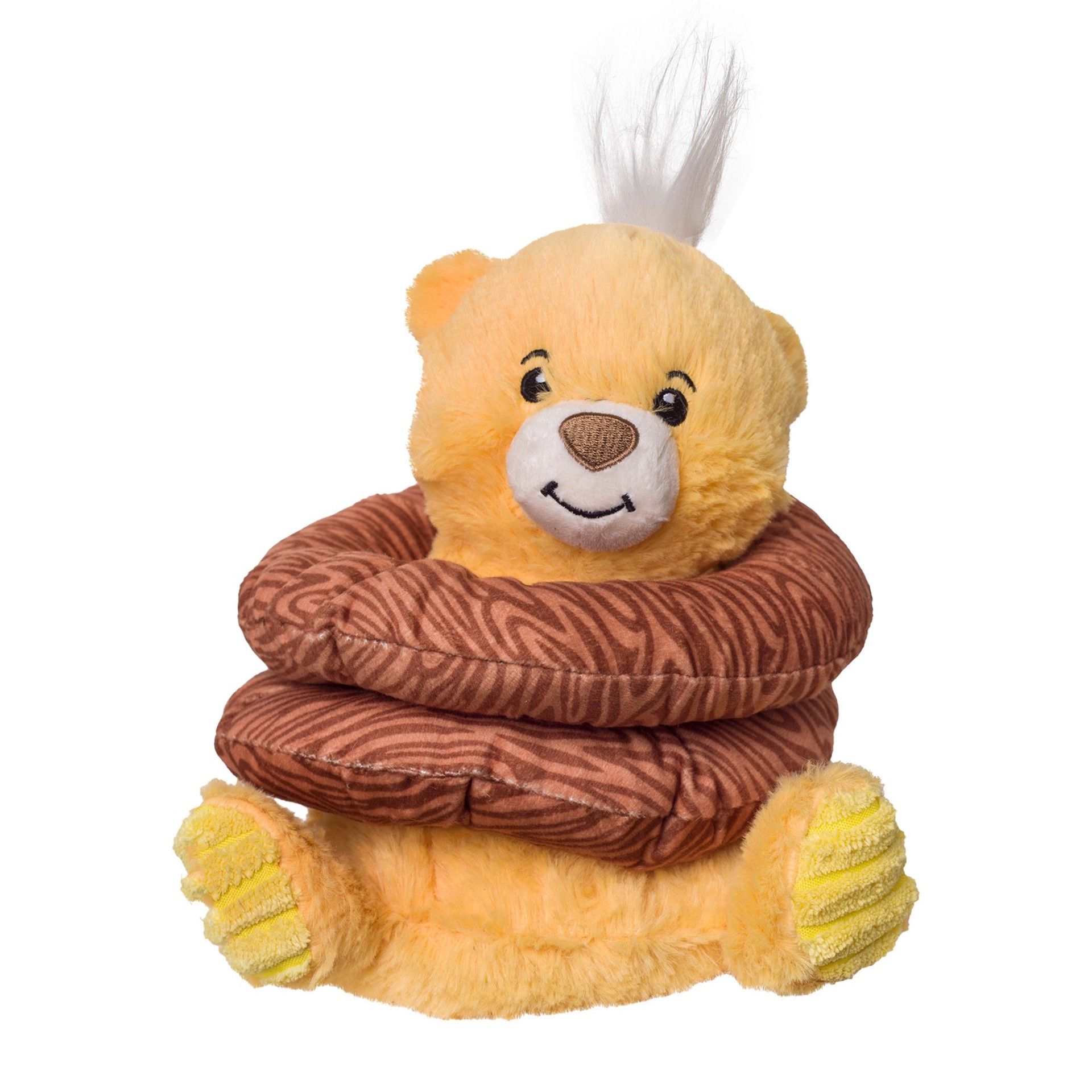 slide 1 of 1, Outward Hound Ringamals Teddy Bear Plush Puzzle Dog Toy, 1 ct