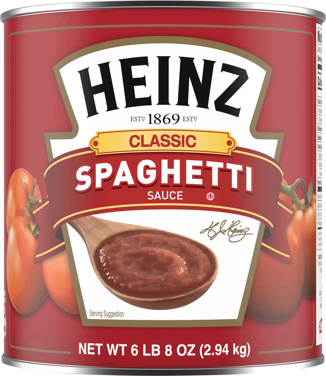 slide 5 of 9, Heinz Classic Spaghetti Sauce 6.5 lb. Can, 104 oz