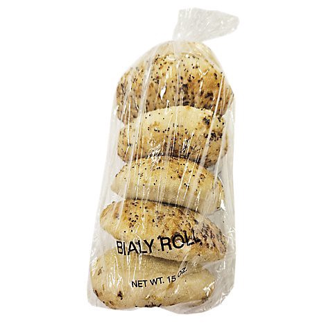 slide 1 of 1, Bialy Rolls 6pk - 13.5 Oz, 13.5 oz
