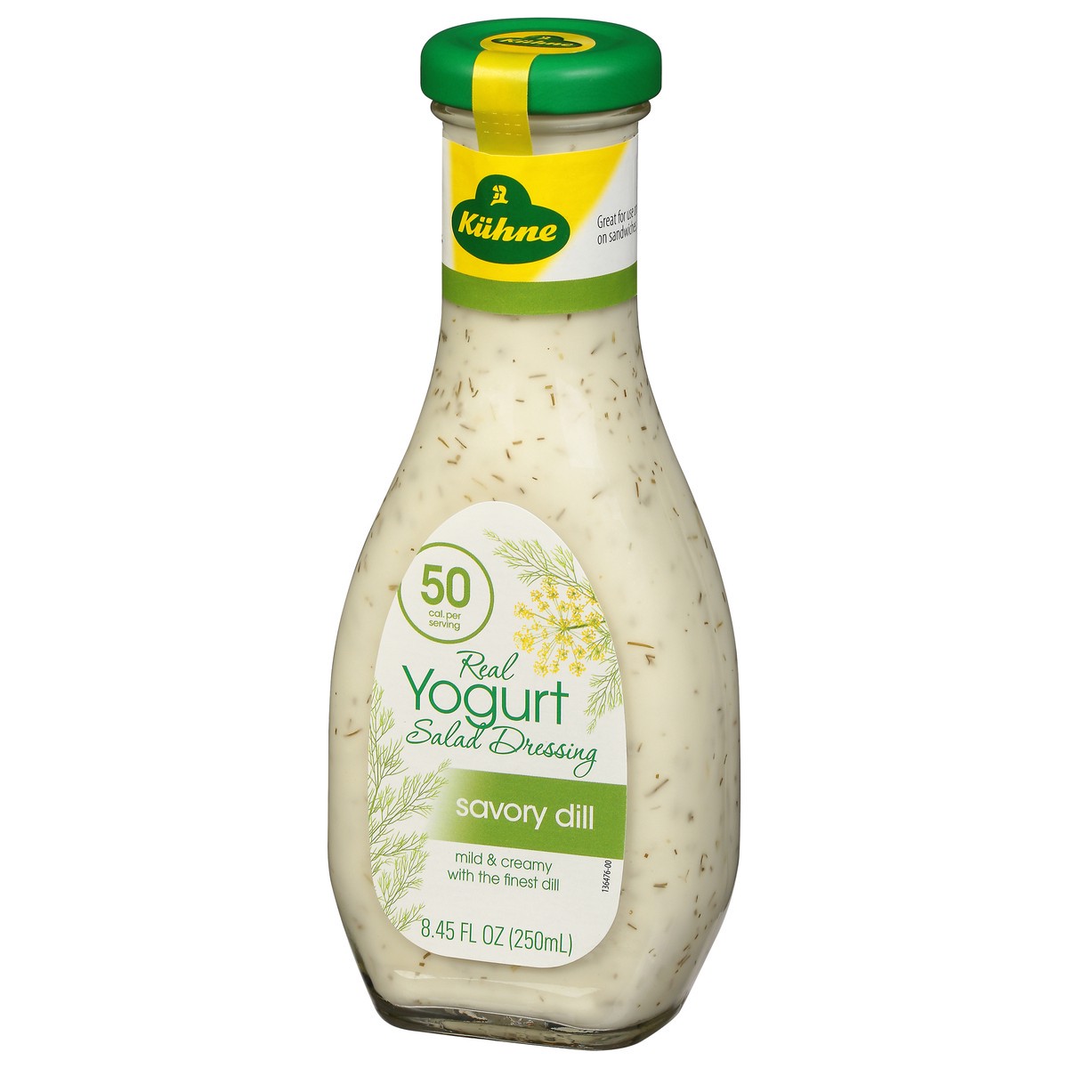 slide 5 of 9, Kuhne Real Yogurt Savory Dill Salad Dressing 1 8.45 fl oz, 8.45 fl oz