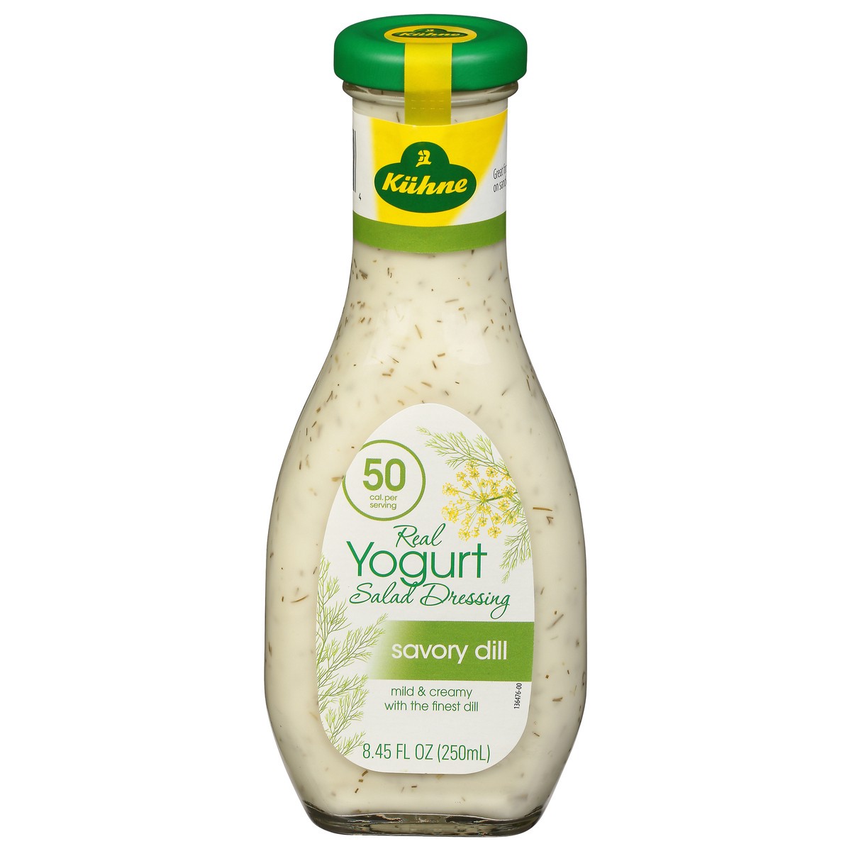 slide 1 of 9, Kuhne Real Yogurt Savory Dill Salad Dressing 1 8.45 fl oz, 8.45 fl oz