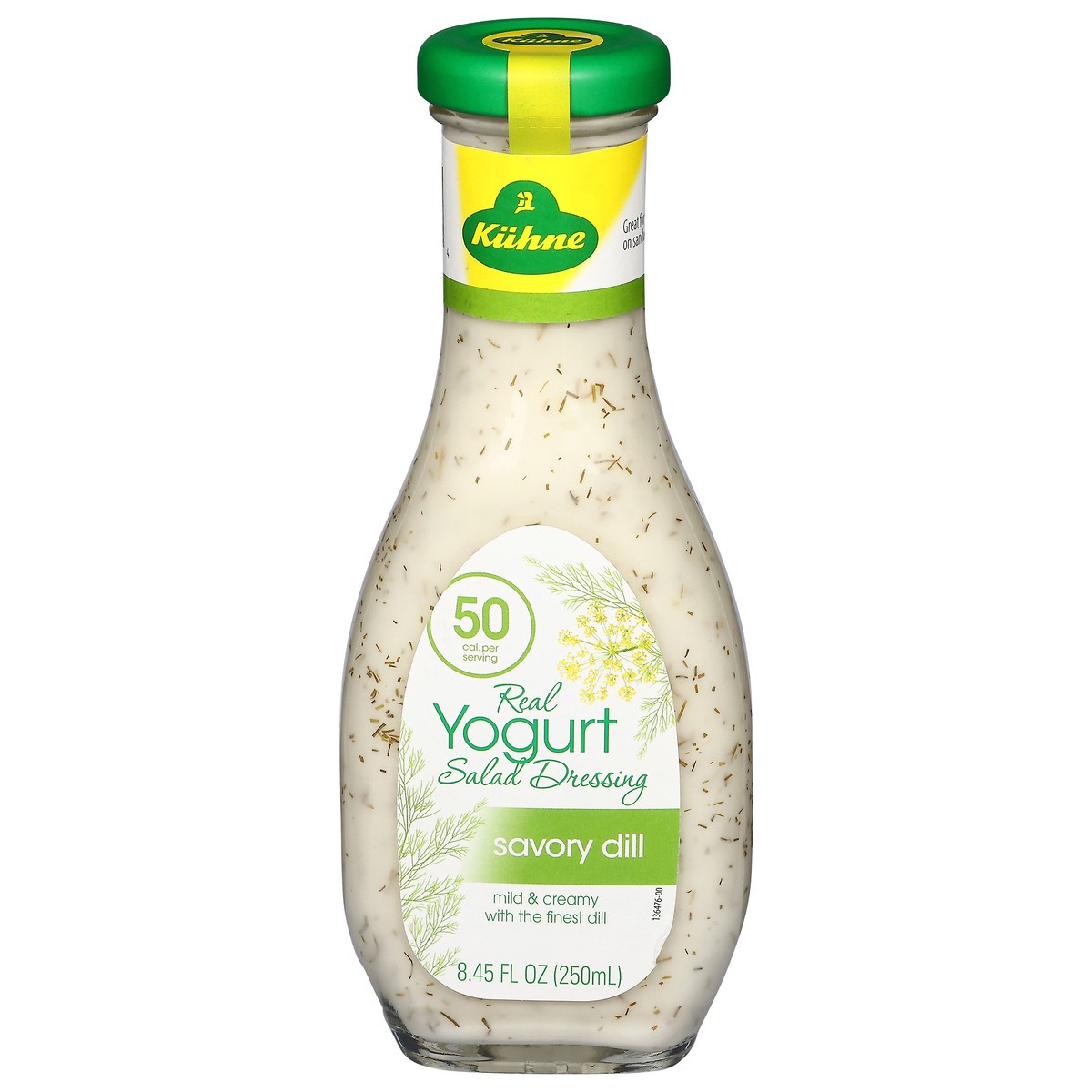 slide 1 of 9, Kuhne Real Yogurt Savory Dill Salad Dressing 8.45 fl oz, 8.45 fl oz