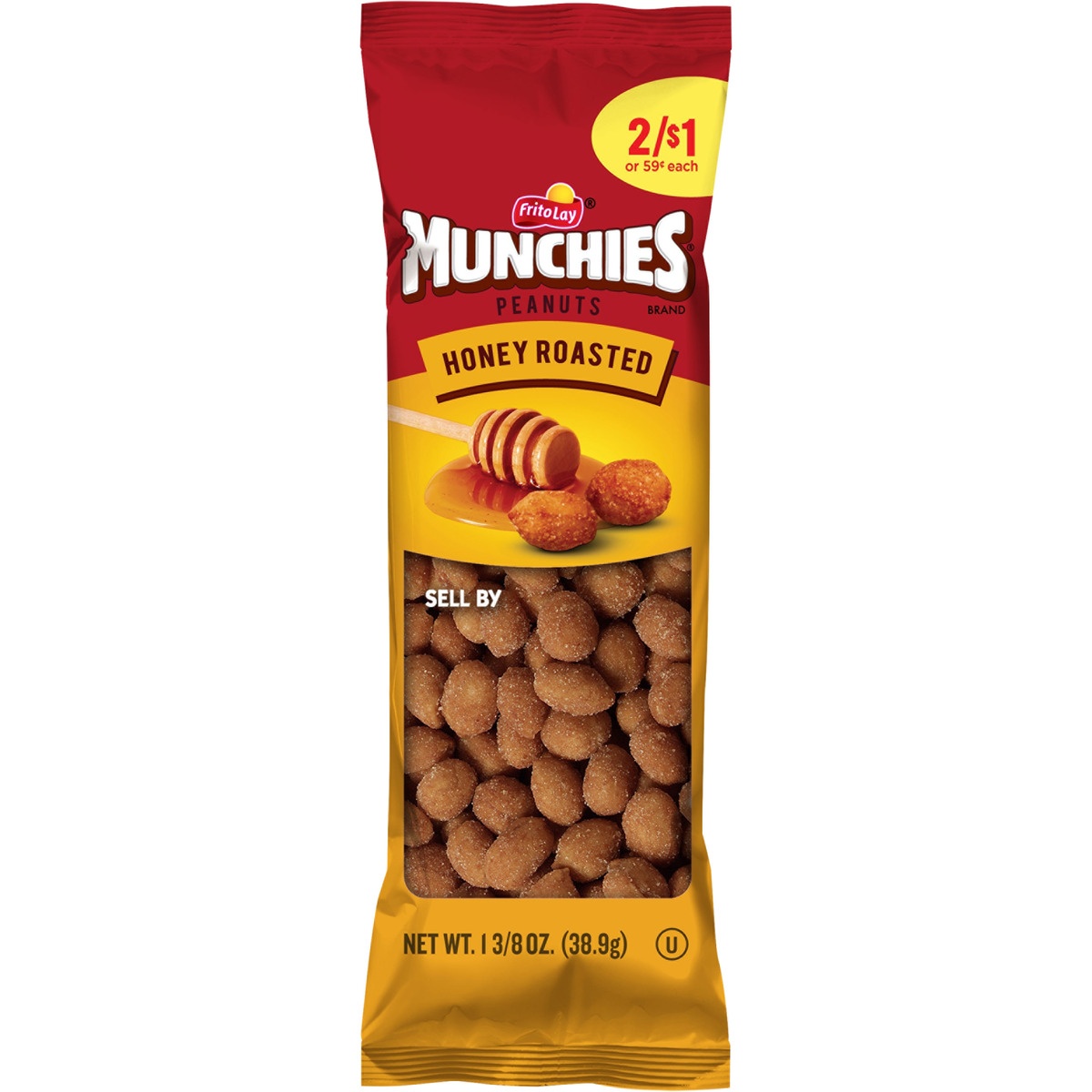 slide 1 of 5, Munchies Nuts, 1.38 oz