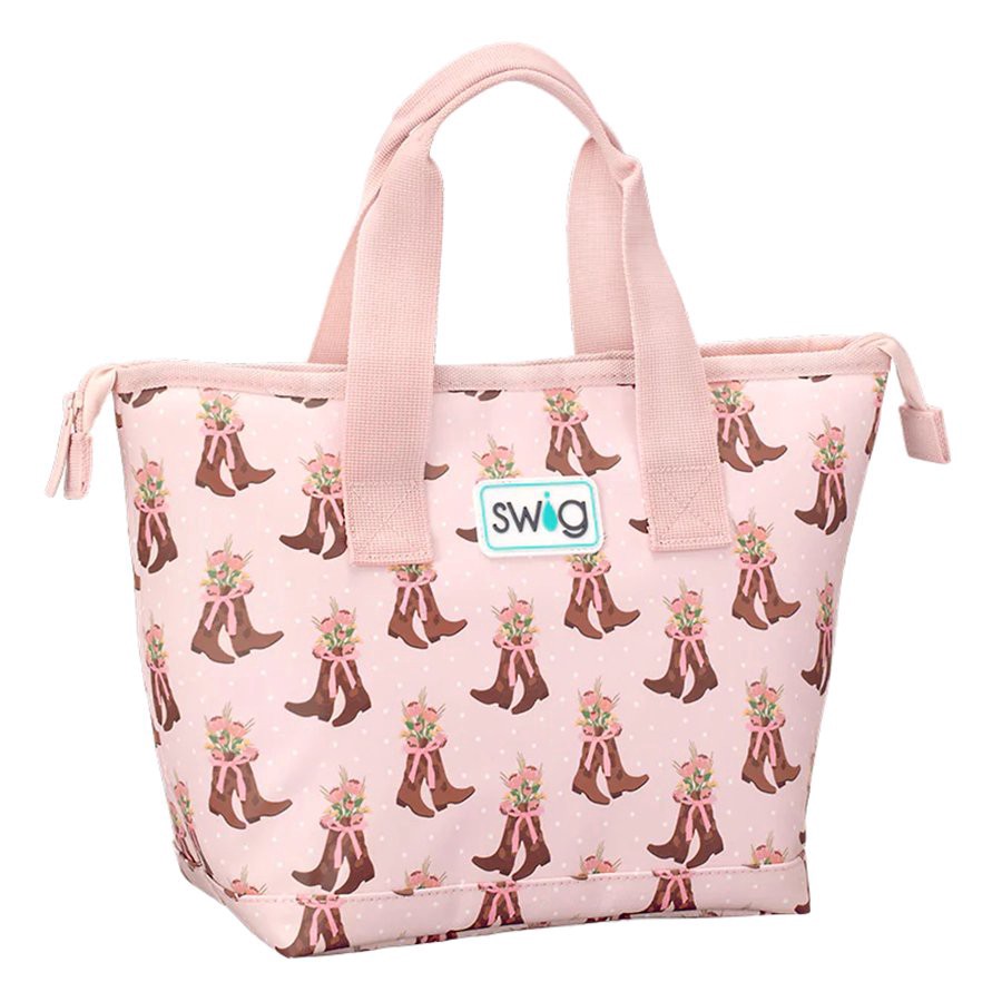 slide 1 of 1, Swig Cowgirl Coquette Lunchi Lunch Bag, 1 ct