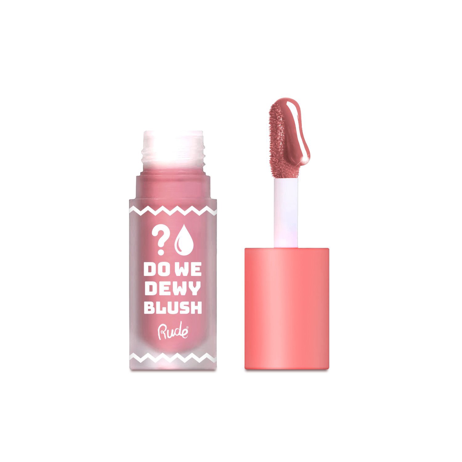 slide 1 of 1, Rude Cosmetics Dewy Liquid Blush - Sandy Pink, 1 ct