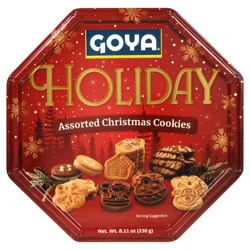 Goya, Assorted Holiday Christmas Cookies,