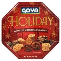 Goya, Assorted Holiday Christmas Cookies,