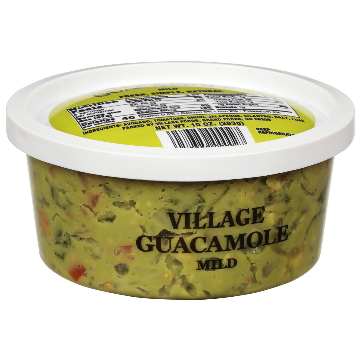 slide 4 of 13, Village Mild Guacamole, 10 oz