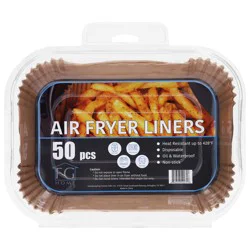 Forever Gifts Rectangle Air Fryer Liners, 50 ct