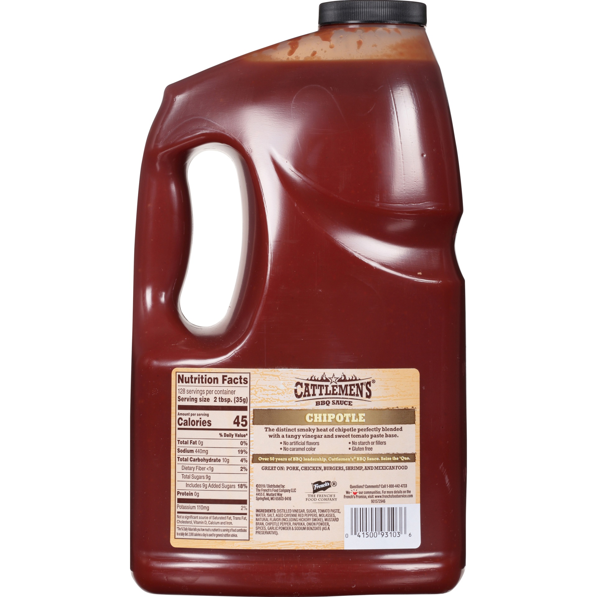 slide 2 of 4, Cattlemen's Chipotle BBQ Sauce, 1 gal