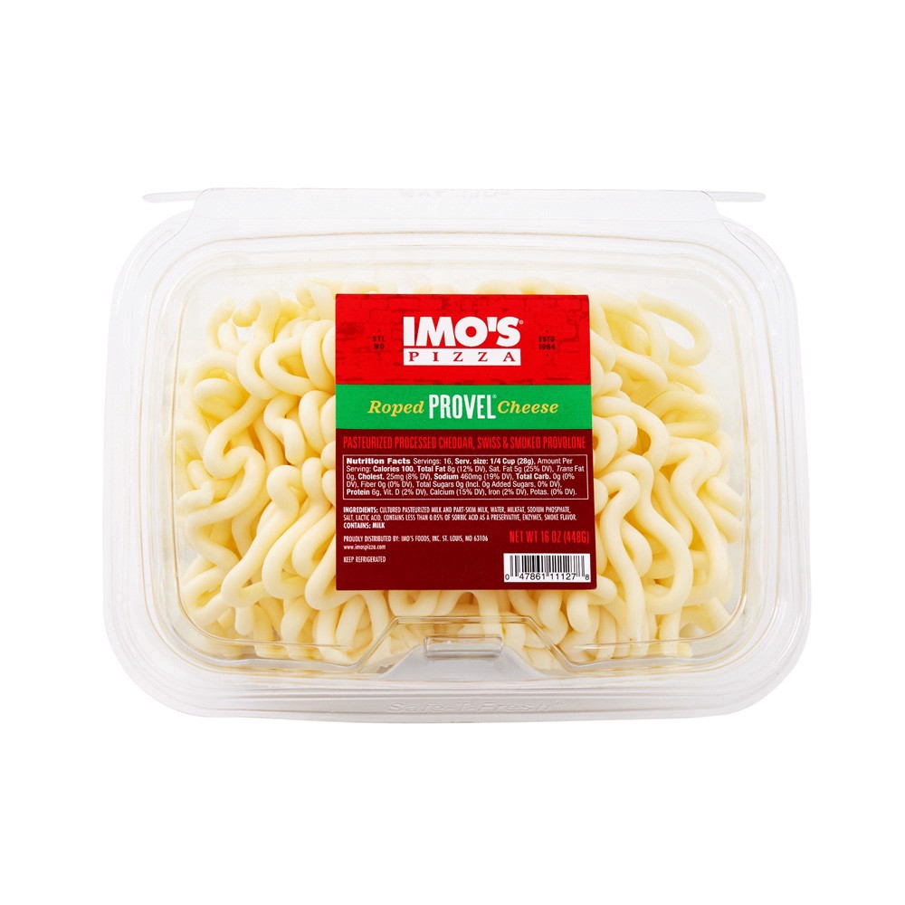 slide 1 of 1, Imo's Rope Provel Cheese - 16 oz, 16 oz